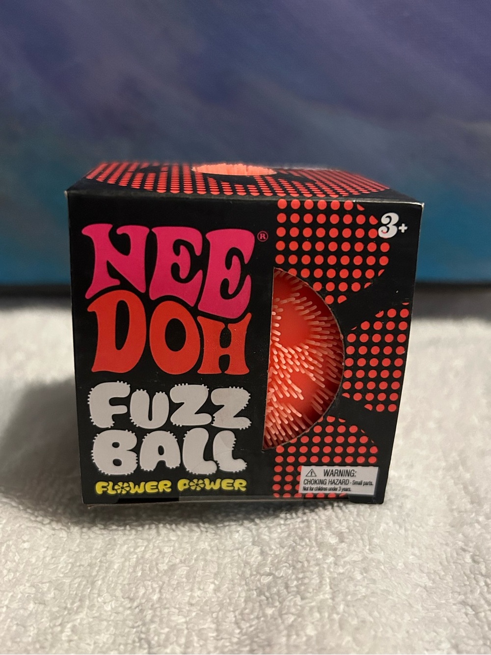 NeeDoh Fuzz Ball Orange
